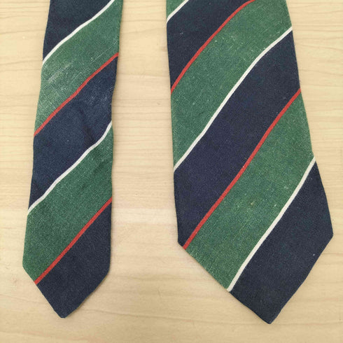 ポロラルフローレン POLO RALPH LAUREN リネン ストライプ ネクタイ メンズ ONE SIZE