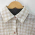 エピヌ epine embroidery arm volume shirt gingham レディース