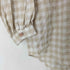 エピヌ epine embroidery arm volume shirt gingham レディース