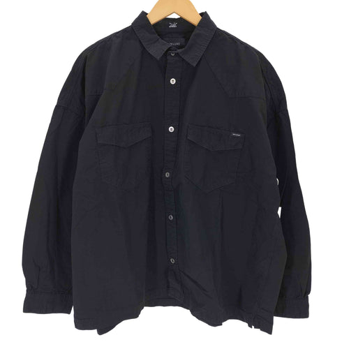 デラックス DELUXE ヨーク切替 ワイドシャツ メンズ JPN:L