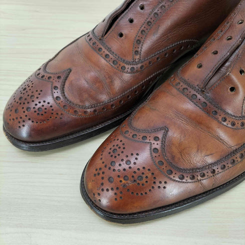 ブルックスブラザーズ BROOKS BROTHERS メダリオン ウイングチップレザーシューズ メンズ