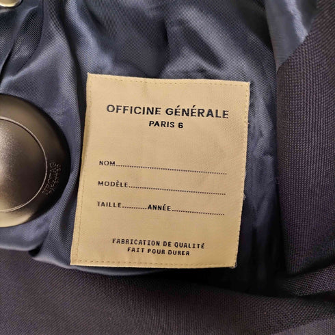 オフィシー ジェネラー officine generale Auriane coat 2B ウール チェスターコート レディース FR:36