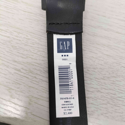 ギャップ Gap USA製 COW LEATHER ベルト レディース S