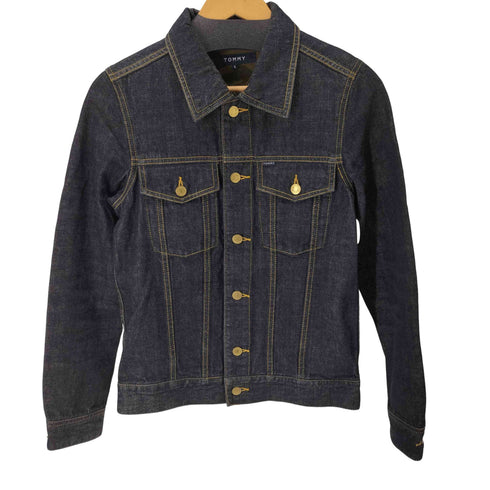 トミー TOMMY デニムジャケット 襟裏迷彩 メンズ import:S