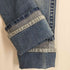 YEN JEANS 00S Y2K 立体裁断 2重 レイヤードデザイン ボタンフライ ストレートデニムパンツ メンズ