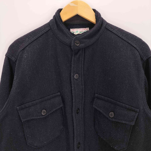 northway sports C.P.O バンドカラーウールシャツ メンズ JPN:L