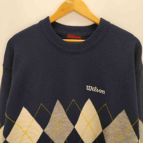 ウィルソン Wilson アーガイルニット メンズ JPN:L