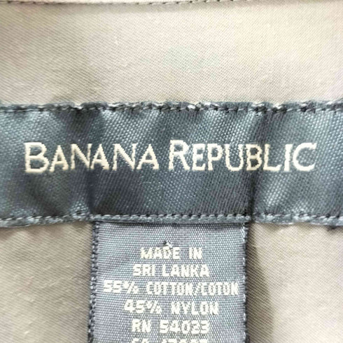 バナナリパブリック BANANA REPUBLIC 00s ナイロンシャツ メンズ JPN:M