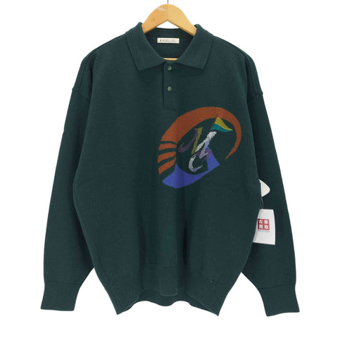 MOARE CLUB デザインニットポロ メンズ JPN:L