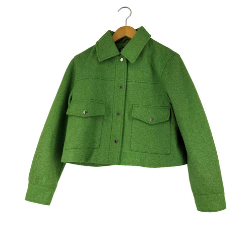 ザラ ZARA クロップド CPOジャケット レディース S