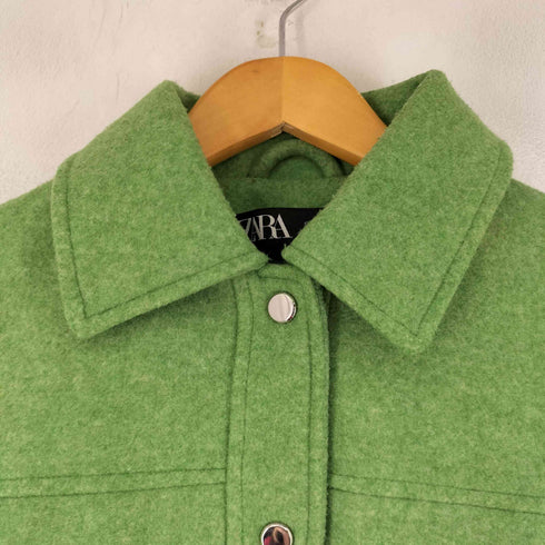 ザラ ZARA クロップド CPOジャケット レディース S