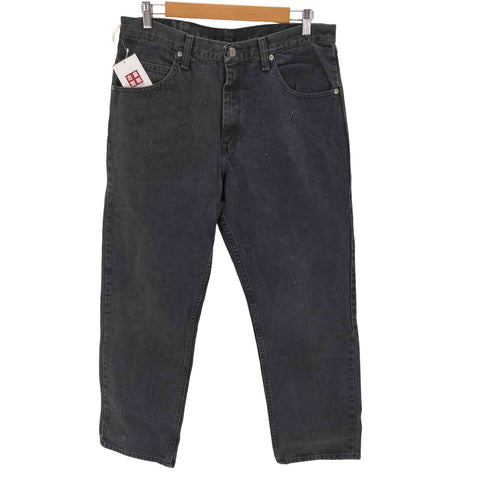 ラングラー Wrangler 00s Mexico製 ブラックデニムパンツ メンズ 36×30
