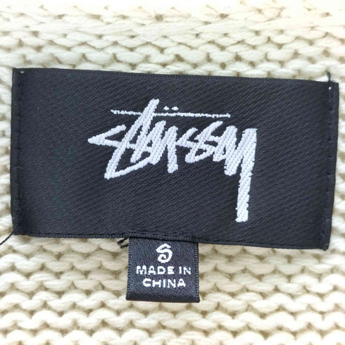 ステューシー Stussy EMBROIDERED V-NECK LOGO SWEATER メンズ import:S
