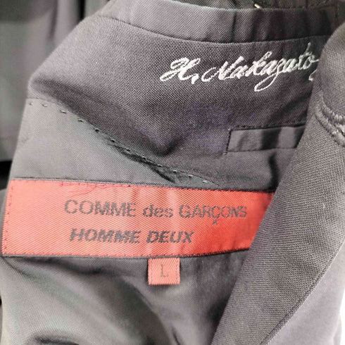 コムデギャルソンオムドゥ COMME des GARCONS HOMME DEUX シングルテーラードセットアップ ウール100% メンズ JPN:L