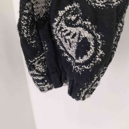 ザラ ZARA ジャガード織 ペイズリージップパーカー メンズ JPN:M