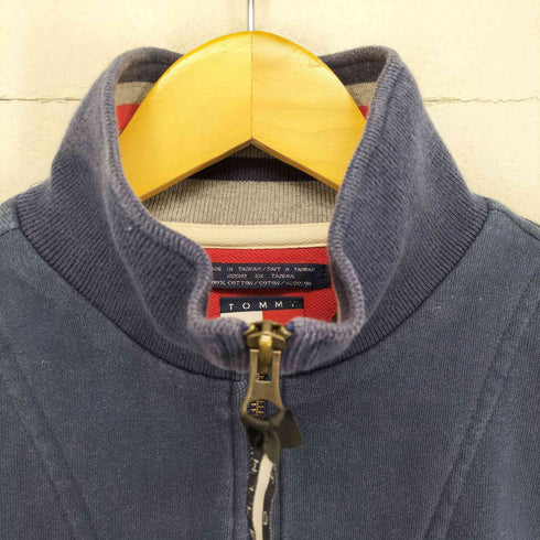 トミーヒルフィガー TOMMY HILFIGER ロゴ刺繍ハーフジッププルオーバー メンズ S