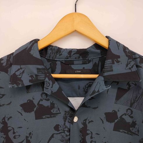 チャオ CIAO アーティストプリント S/S オープンカラー 柄シャツ メンズ JPN:XL