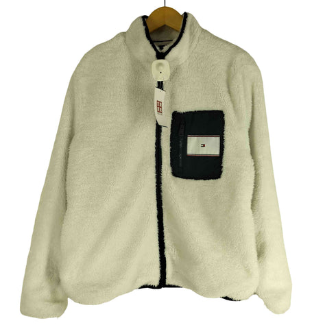 トミーヒルフィガー TOMMY HILFIGER HARPERテディジャケット メンズ import:M
