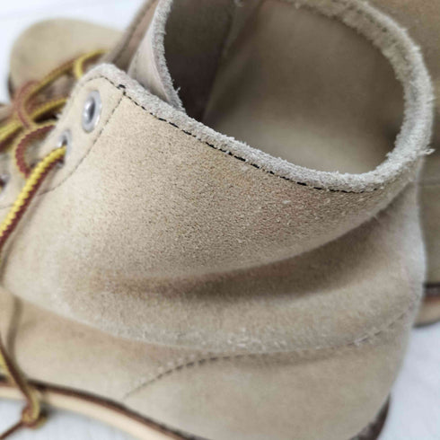 レッドウィング RED WING 8167 6inch PLAIN TOE ブーツ TAN ROUGH OUT SUEDE メンズ JPN:25