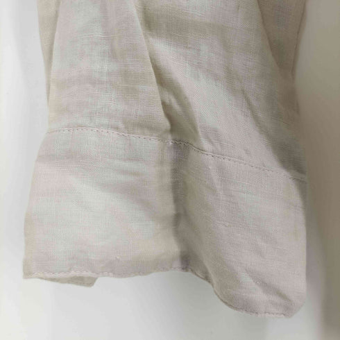 スピックアンドスパン Spick and Span 23SS 80リネンカシュクールビッグシャツ レディース FREE
