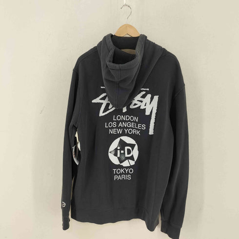 ステューシー Stussy i-D Magazine i-D World Tour Pigment Dyed Hood メンズ import:L
