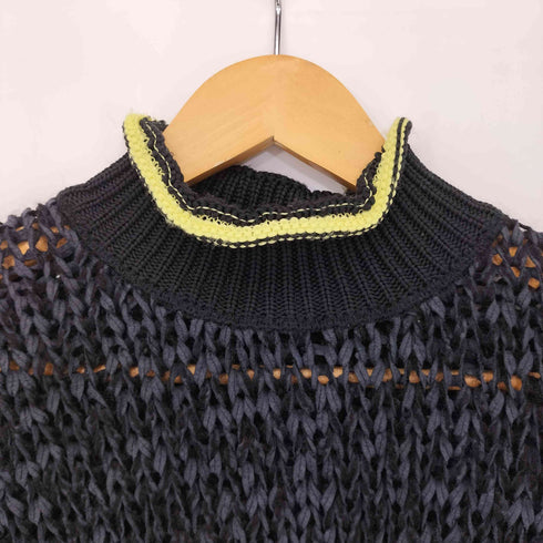 アレキサンダーワン Alexander Wang 切替ハイネックローゲージ L/S ニット レディース import:XS