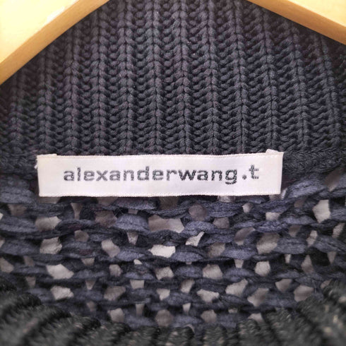 アレキサンダーワン Alexander Wang 切替ハイネックローゲージ L/S ニット レディース import:XS
