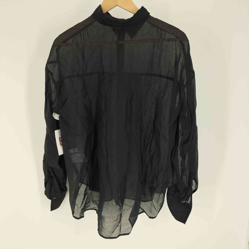 ザショップティーケー THE SHOP TK シア ーギャザー シャツ レディース JPN:L