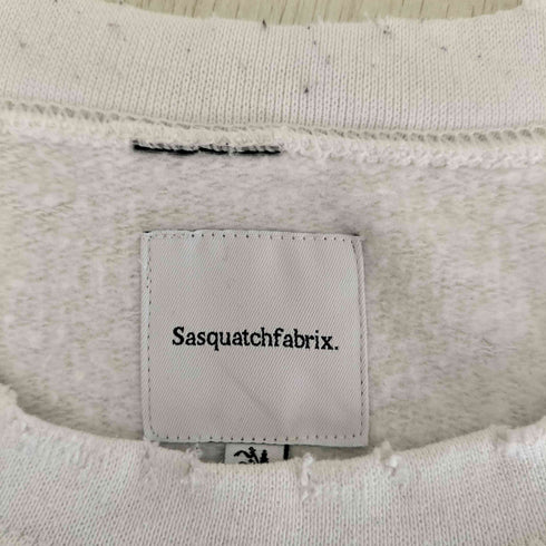 サスクワァッチファブリックス SASQUATCHfabrix. 蘇民将来乃子孫 SWEATSHIRT used加工 メンズ JPN:L