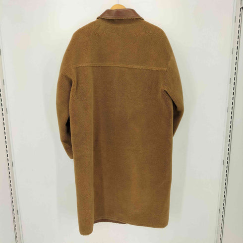 ルシェルブルー LE CIEL BLEU Faux Patent Shearling Coat リバーシブル レディース 36