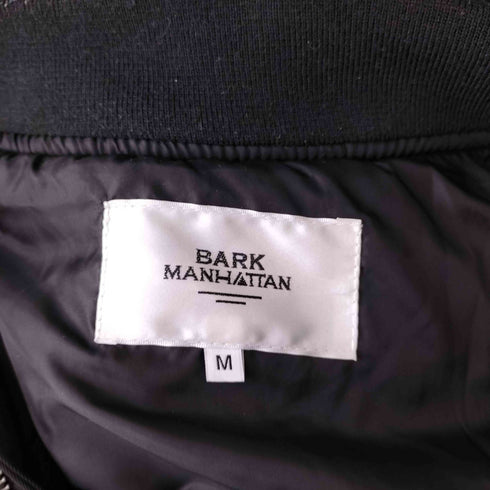 ジェリー GERRY 23AW BARK MANHATTAN 別注 ロゴ刺繍 ビッグシルエット ボンバージャケット MA-1 メンズ JPN:M