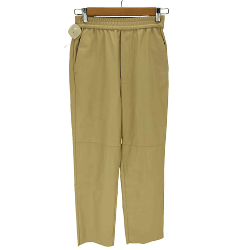 ビューティーアンドユースユナイテッドアローズ BEAUTY & YOUTH UNITED ARROWS フェイクレザーイージーテーパード パンツ レディース JPN:S