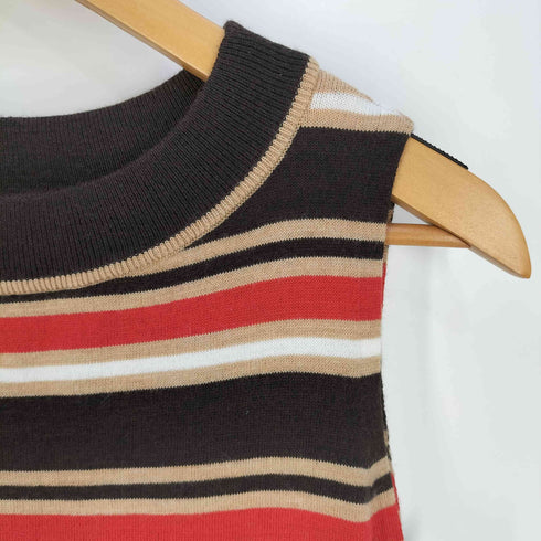 マルニ MARNI メリノブレンドボーダーニットワンピース レディース JPN:L