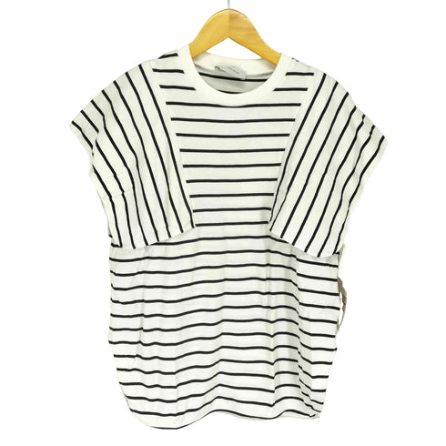 アダムエロペ Adam et Rope デザインボーダーTシャツ レディース FREE