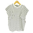 アダムエロペ Adam et Rope デザインボーダーTシャツ レディース FREE
