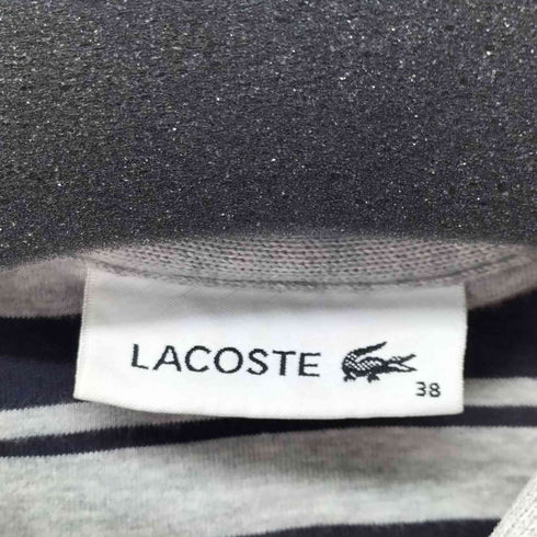 ラコステ LACOSTE 銀ワニ ジップアップパーカー レディース FR:38