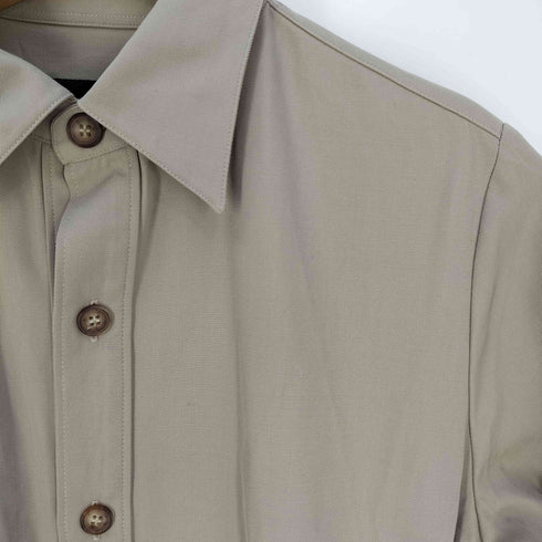 アーペーセー A.P.C. フランス製 ハーフボタン ウール シャツワンピース レディース import:M
