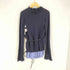 サカイ Sacai プリーツシャツドッキングニット レディース
