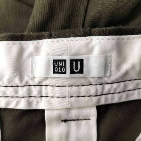 ユニクロユー UNIQLO U 24AW ワイドフィットチノ メンズ W79