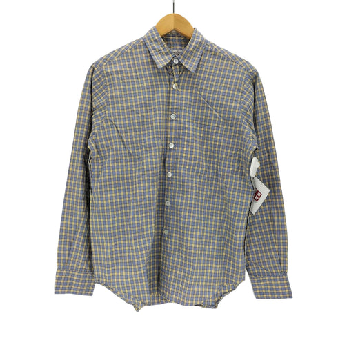 スティーブンアラン Steven Alan 70/2 ブロード バンドカラー リラックスレギュラー シャツ メンズ JPN:M
