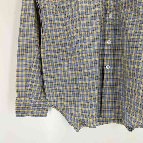 スティーブンアラン Steven Alan 70/2 ブロード バンドカラー リラックスレギュラー シャツ メンズ JPN:M