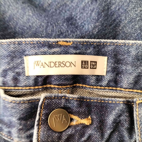 ユニクロジェイダブリューアンダーソン UNIQLO JW ANDERSON 24AW ワイドフィットジーンズ メンズ 30