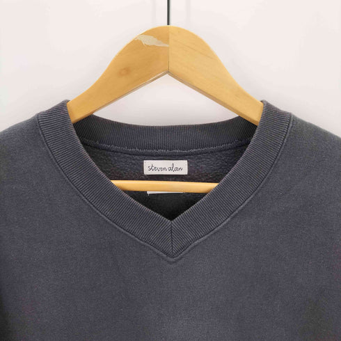 スティーブンアラン Steven Alan T/C V-NECK SWEAT-BOLD メンズ JPN:M