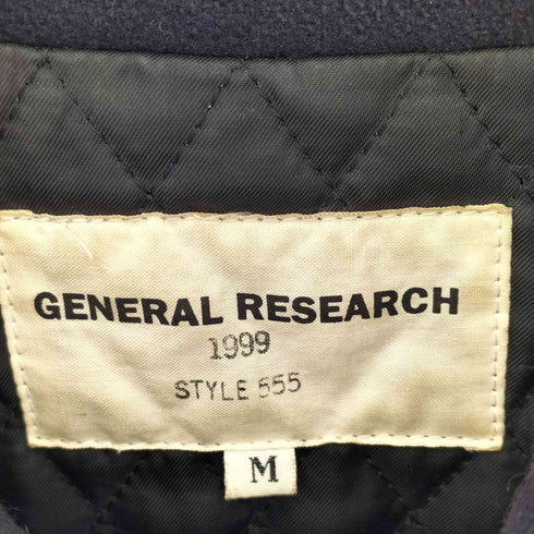 ジェネラルリサーチ GENERAL RESEARCH 1999 archive 初期 STYLE555 ウールメルトンジャケット メンズ JPN:M