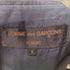 コムデギャルソンオム COMME des GARCONS HOMME AD1991 92SS ラペルジップデザインテーラードジャケット メンズ S