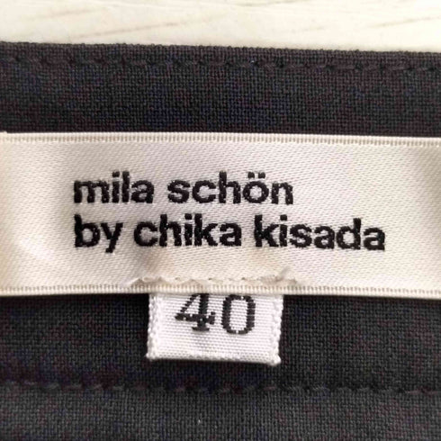 ミラショーン mila schon by chika kisada ウールライクラップスカート レディース 40
