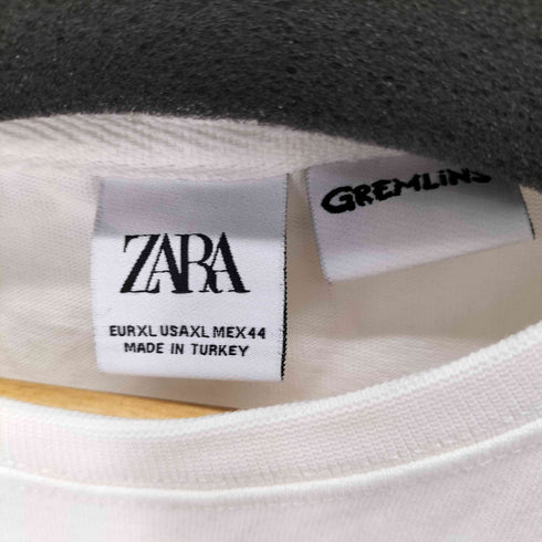 ザラ ZARA フロントフォトプリント S/S Tシャツ メンズ import:XL