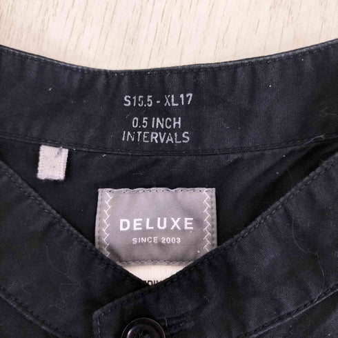 デラックス DELUXE ノーカラープルオーバーシャツ メンズ JPN:M