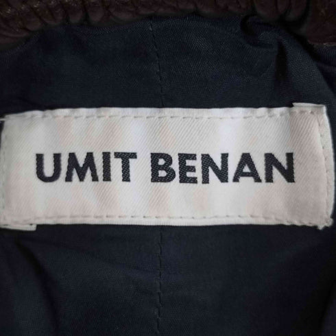 ウミットベナン UMIT BENAN イタリア製 ラムスキン レザー ジョガーパンツ メンズ 44