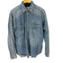 ザラマン ZARA MAN L/S ダメージ加工デニムシャツ メンズ import:S